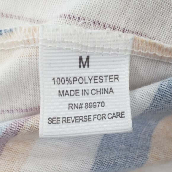 EDEN & OLIVIA Striped 3/4 Sleeve Top Womens Size Medium M - Picture 4 of 4